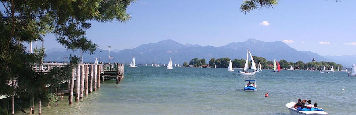 Uniqe I 95Qm I Bergblick I Garten I Bbq I Seenah Prien am Chiemsee Eksteriør billede